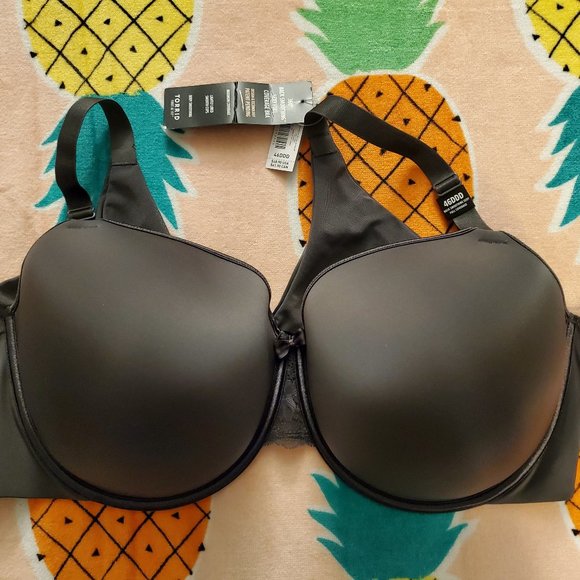 NEW TORRID DARK GRAY SEXY FULL COVERAGE BRA 46DDD - Picture 1 of 3